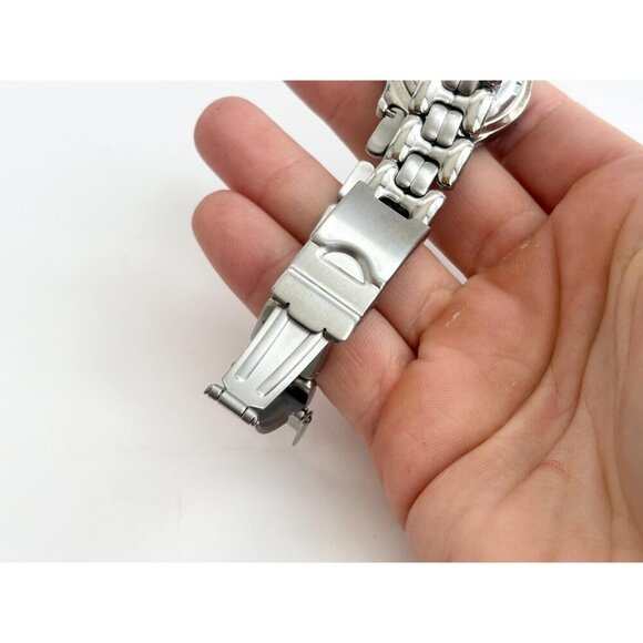 Relic Silver Tl Men's 165 Water Resistant Vintage Wristwatch - 19mm - WORKS! - Picture 4 of 10